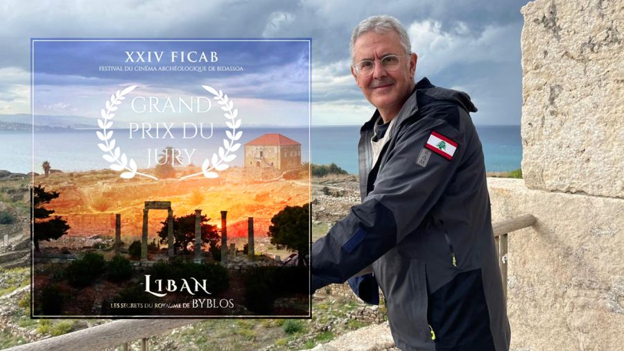 Philippe Aractingi primé pour "Liban, les secrets du royaume de Byblos"