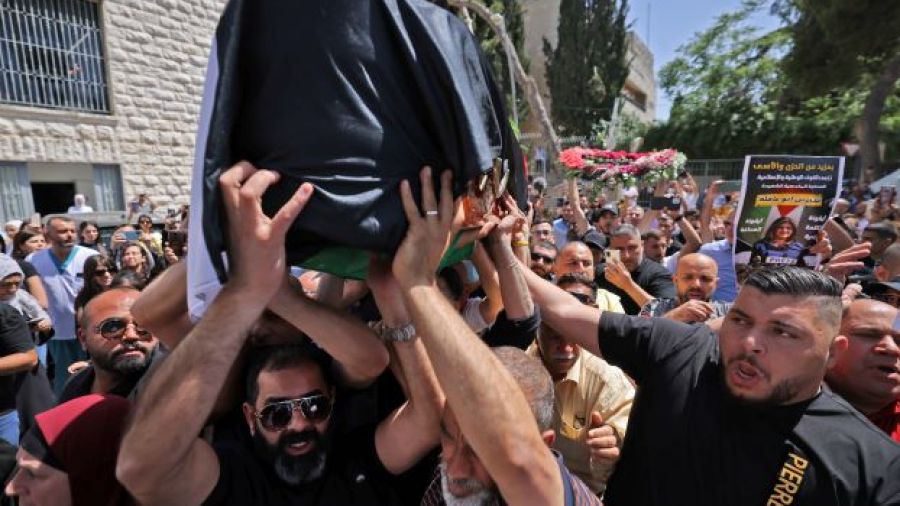 Palestine: un dernier hommage à Shirine Abou Akleh