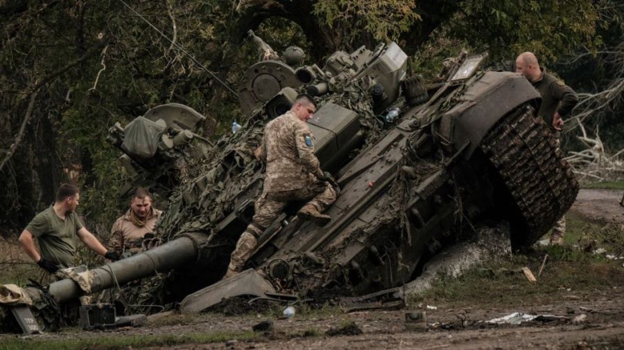 L'armée ukrainienne fait son entrée dans une région annexée