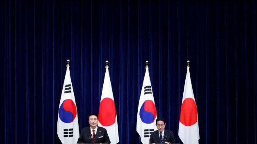 Rencontre et renforcement des relations entre Tokyo et Séoul
