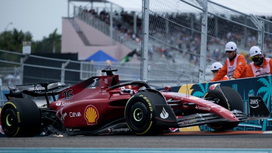 Leclerc en pole position à Miami