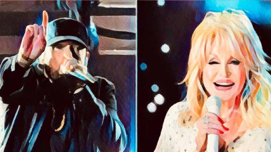 Eminem et Dolly Parton entrent au panthéon du rock