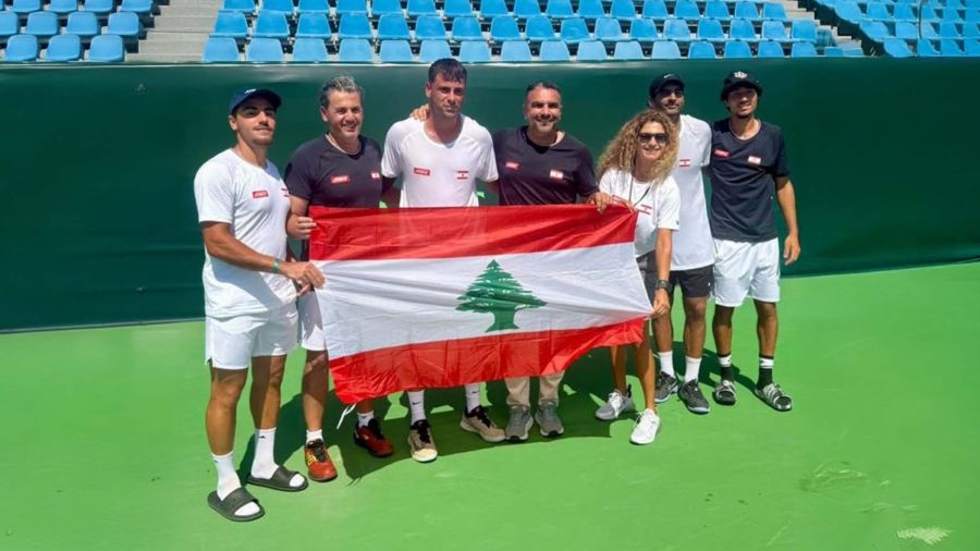 Coupe Davis : le Liban balaie la Syrie et poursuit sa remontée