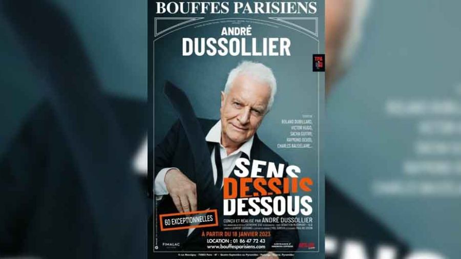 Le « one man show littéraire » d’André Dussollier