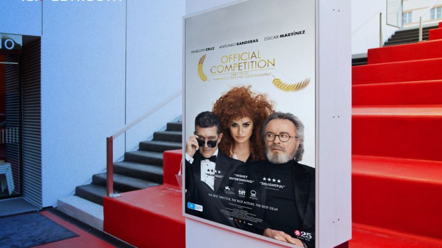 Dans « Official Competition » Cruz et Banderas en mode autodérision