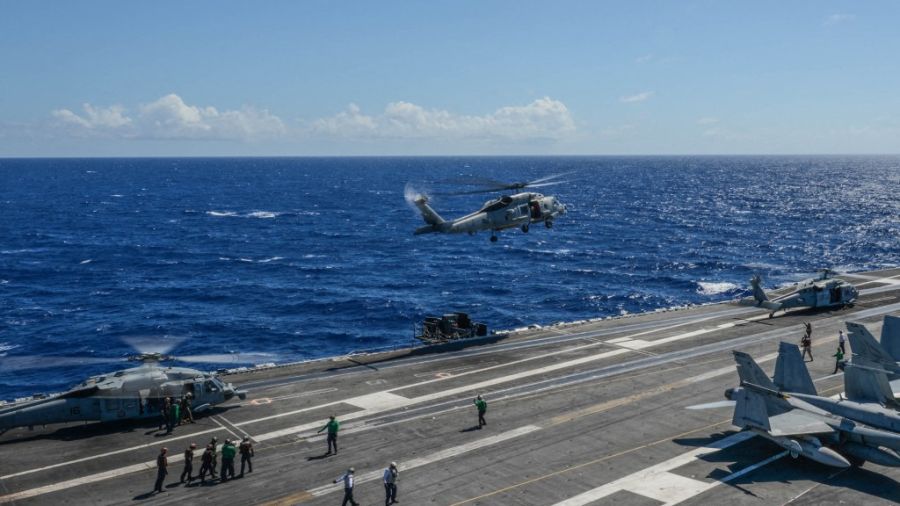 Deux appareils militaires américains s'écrasent en mer de Chine méridionale