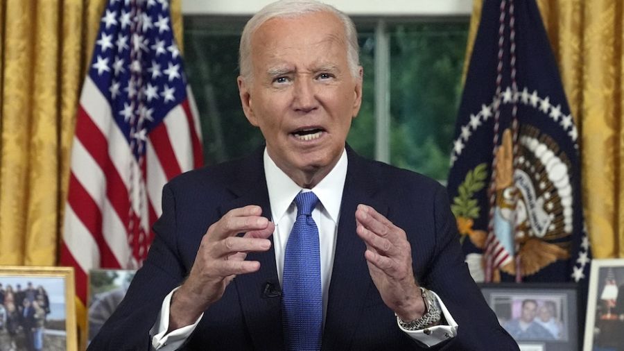 Présidentielle américaine: Joe Biden explique son retrait
