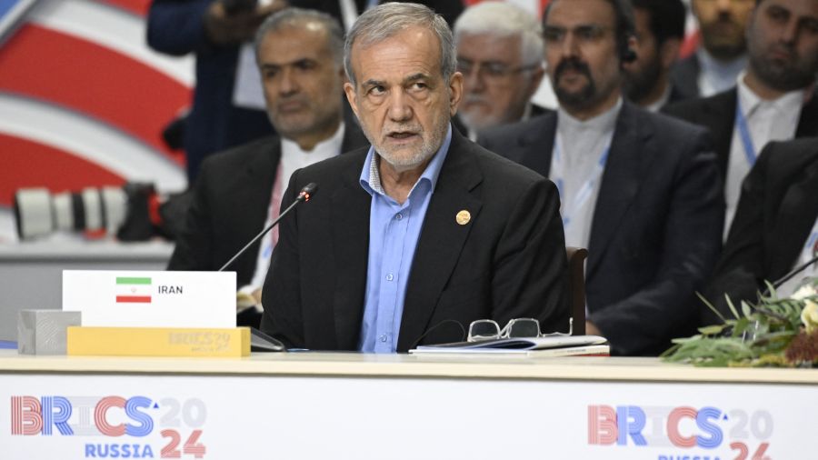 Pezeshkian appelle les BRICS à mettre fin à la guerre à Gaza et au Liban
