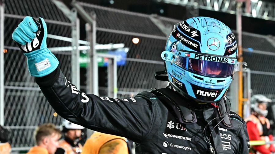 F1: George Russell partira en pole du GP de Las Vegas, Verstappen 5e devant Norris