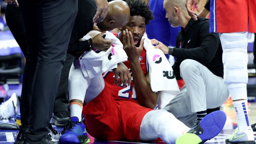 NBA: Embiid touché au visage, les Lakers perdent sans LeBron James
