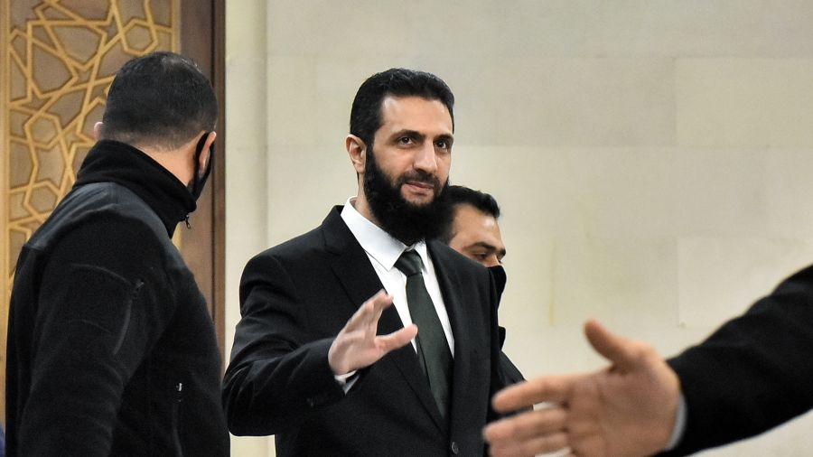 Ahmad al-Chareh reçoit le clergé de la communauté chrétienne