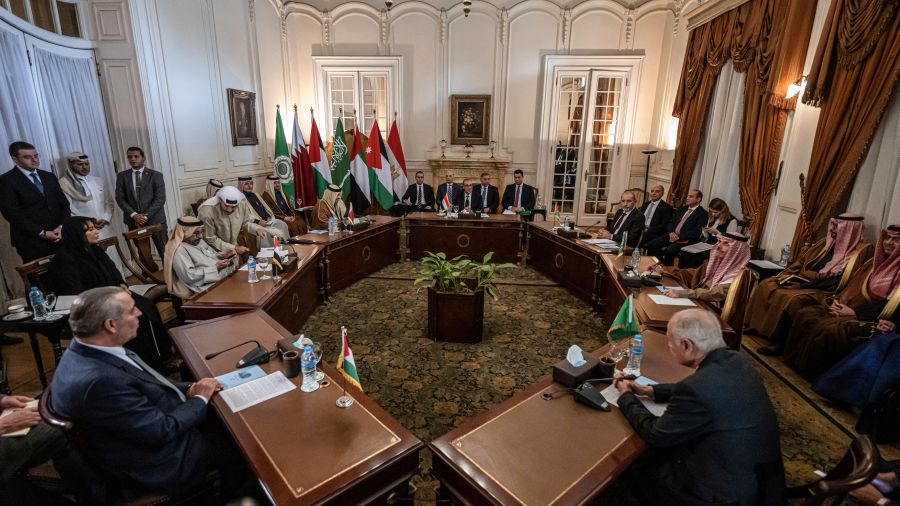 Cinq pays arabes rejettent tout déplacement forcé de Palestiniens