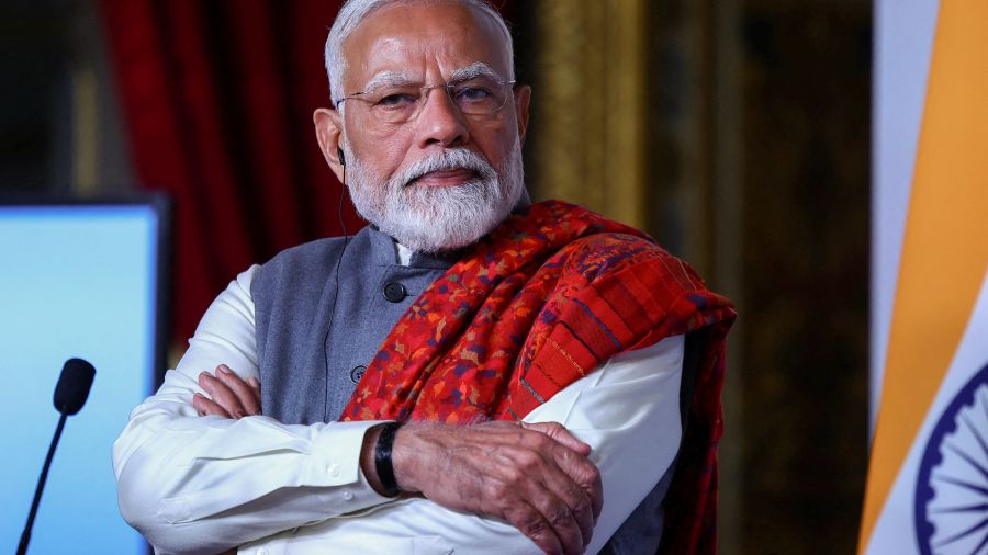 En visite à Jérusalem, Modi se dit «fermement» au côté d'Israël
