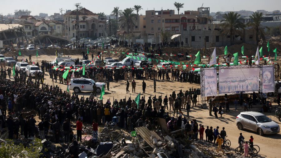 Le Hamas se dit prêt à libérer tous les otages restant à Gaza en une fois lors de la deuxième phase de la trêve