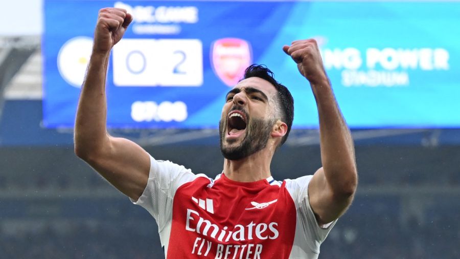 Angleterre: Arsenal bat Leicester (2-0) d'un doublé de l'entrant Merino