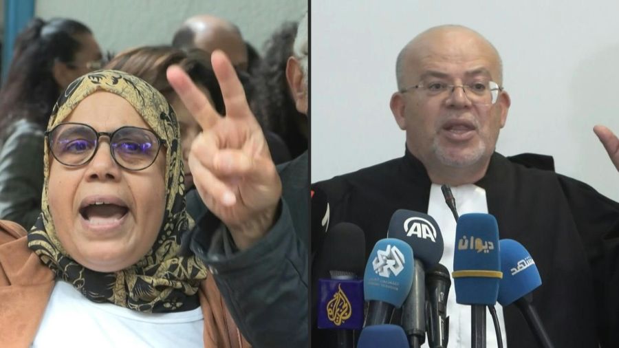 Tunisie: les avocats des condamnés pour "complot" dénoncent un procès "fabriqué de toutes pièces"