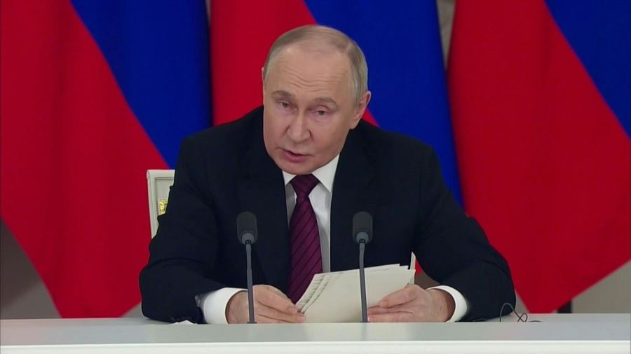 Poutine affirme que le réarmement de l'Otan n'est pas une "menace" pour la Russie