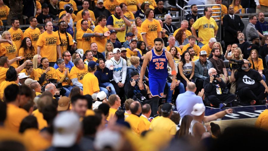 NBA: Karl-Anthony Towns, immense, relance les Knicks à Indianapolis