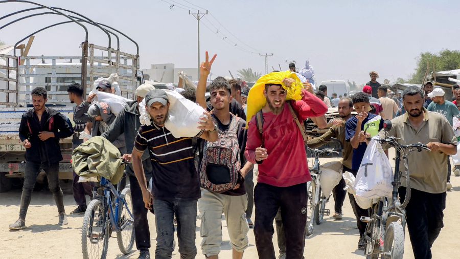 Israël, sous les critiques, se défend d'être responsable de la pénurie de nourriture à Gaza