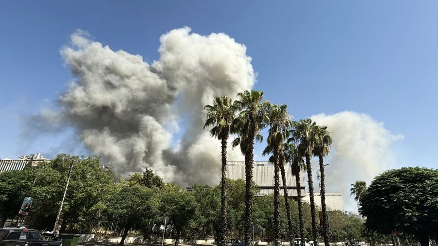 Syrie: frappes israéliennes sur le QG de l'armée syrienne à Damas