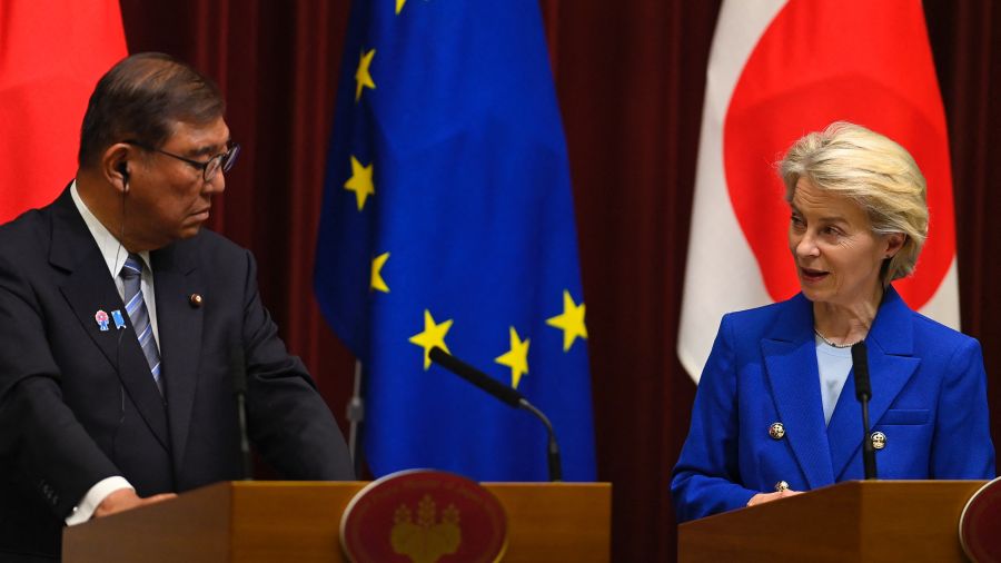 Sommet UE-Japon : un front commun pour un commerce mondial fondé sur des règles
