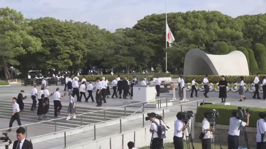 Hiroshima, 80 ans après la bombe, appelle le monde à abandonner l'arme nucléaire