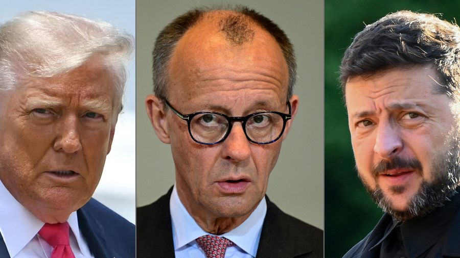 Ukraine: Merz annonce des «discussions» mercredi incluant Trump, les Européens et Kiev