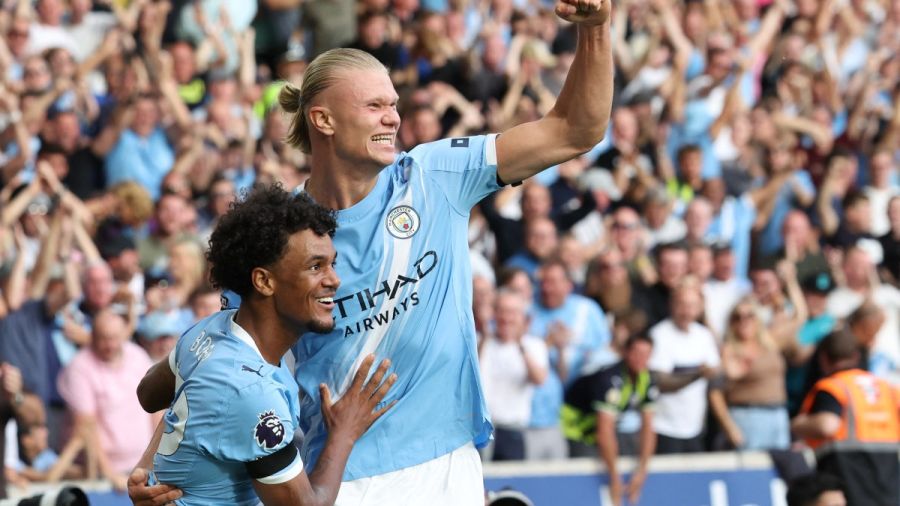 Angleterre: Manchester City déroule, Cherki déjà buteur