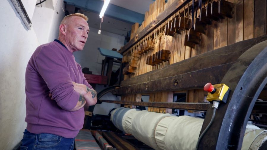 Dernier maître du lin en Irlande du Nord sauvé