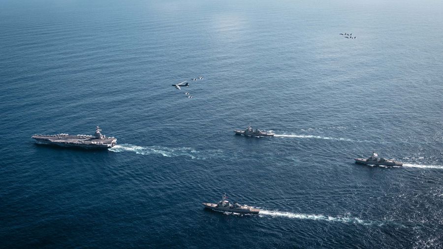 Au Moyen-Orient, un déploiement militaire américain massif
