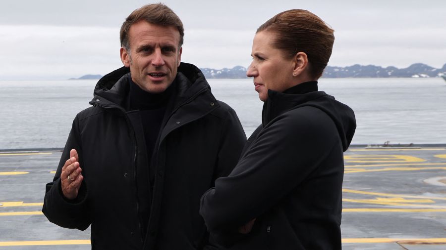 Macron reçoit mercredi les dirigeants du Danemark et du Groenland
