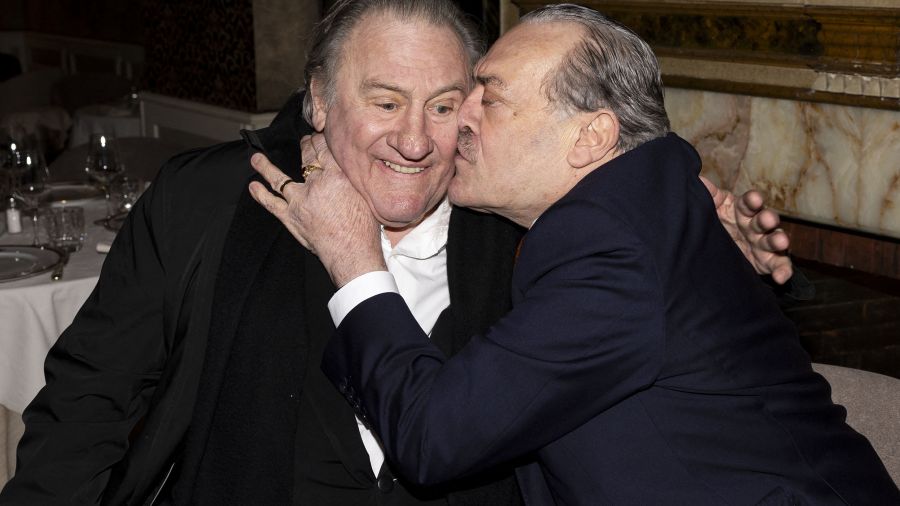 Procès clos: au Harry’s Bar de Rome, Depardieu et le «roi des paparazzi» font la paix