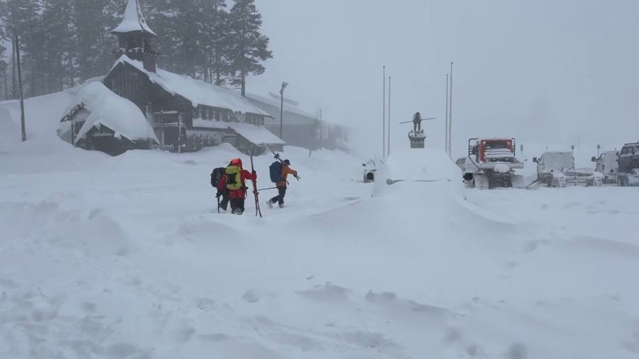 États-Unis : Neuf skieurs portés disparus en Californie après une avalanche 