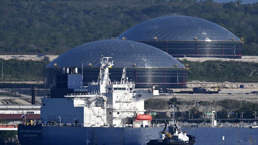 Un pétrolier chargé de diesel russe en route vers New York