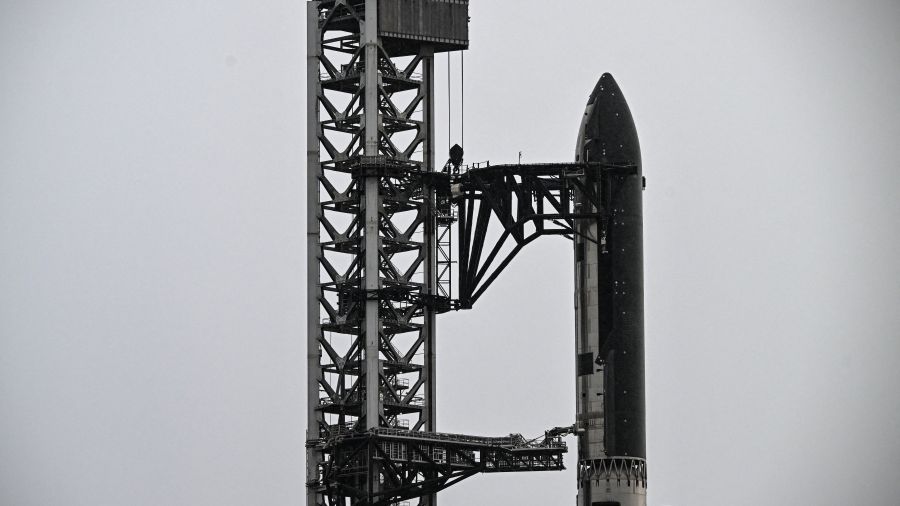 SpaceX vise pour la première fois l'orbite terrestre avec sa mégafusée Starship