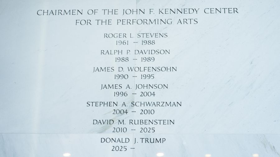Le Kennedy Center retire le nom de Trump de son site internet