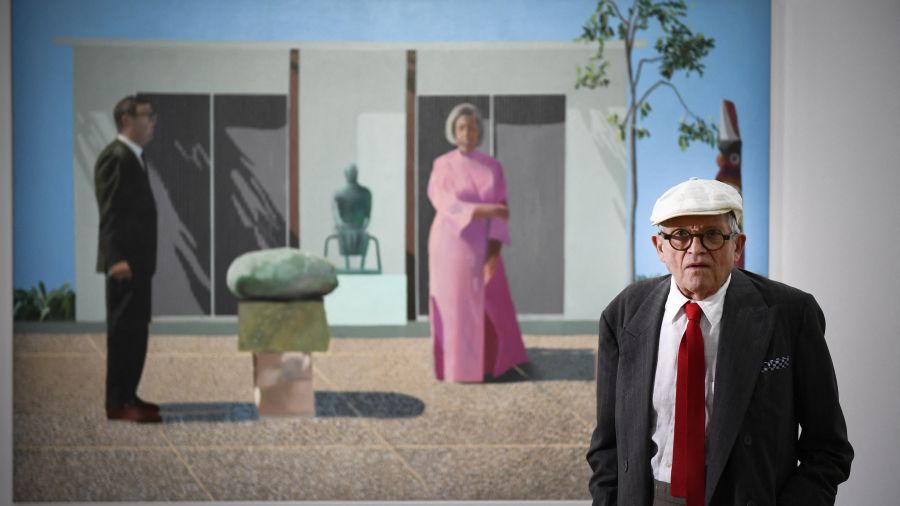 Le Britannique David Hockney, géant de l'art contemporain, est mort