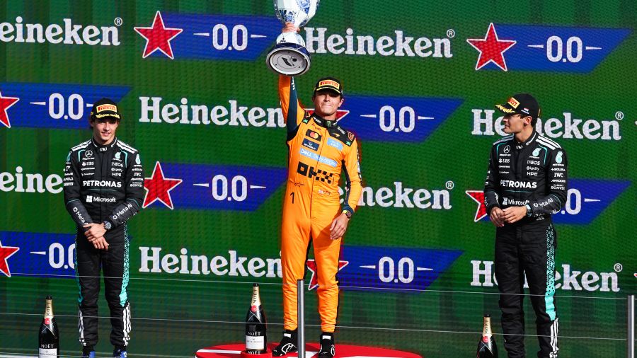 F1: le Britannique Lando Norris (McLaren) remporte l'ultime GP des Pays-Bas