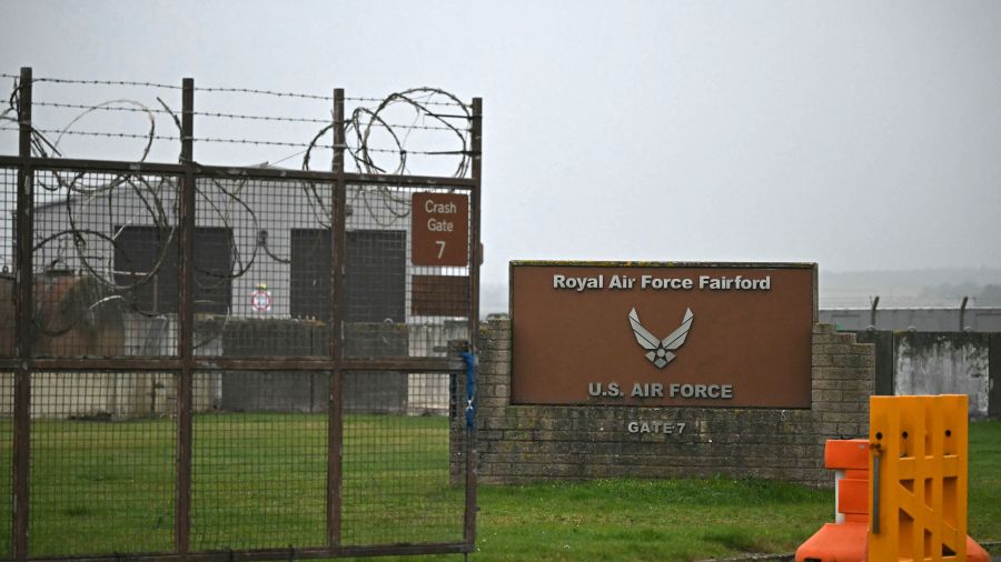 Royaume-Uni: plusieurs arrestations après un «incident majeur» près d'une base utilisée par l'US Air Force