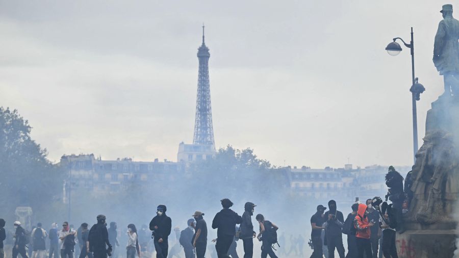 «On lâche rien»: les lycéens et étudiants français manifestent à nouveau massivement