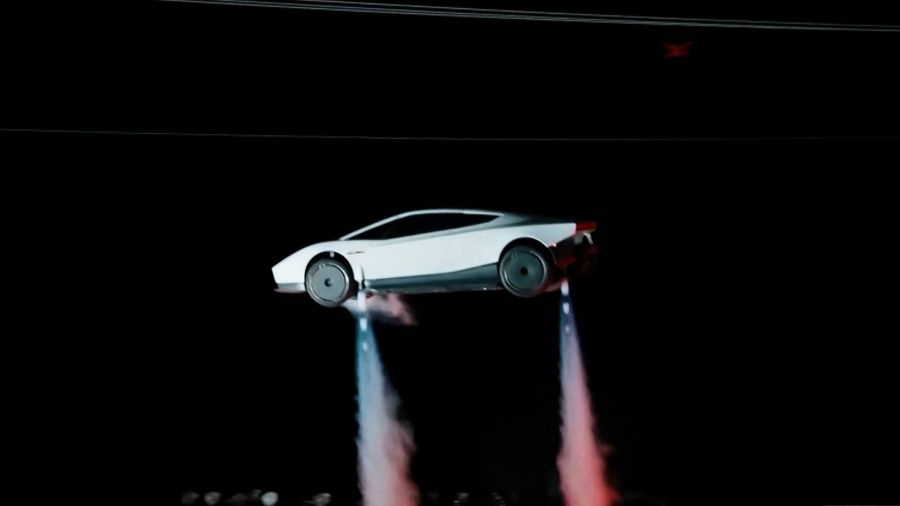 Tesla dévoile un Roadster à propulseurs de fusée capable d’effectuer un tonneau dans les airs
