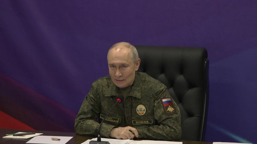 Ukraine: Poutine juge «positive» la dynamique de ses troupes, appelle à nouveau à conquérir tout le Donbass