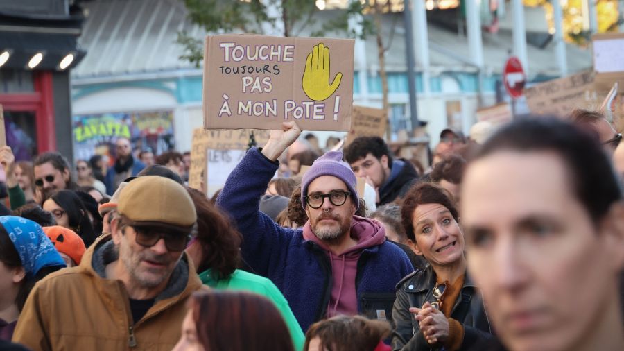 Acte III de la colère sociale: les cortèges se sont élancés à distance des centres