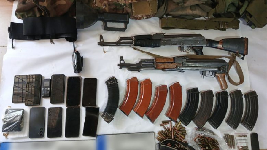 L'armée interpelle neuf suspects et démantèle un réseau criminel armé