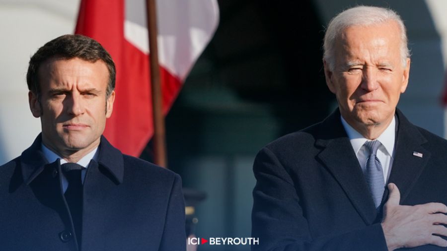 Présidentielle: Macron et Biden déterminés à poursuivre leurs efforts