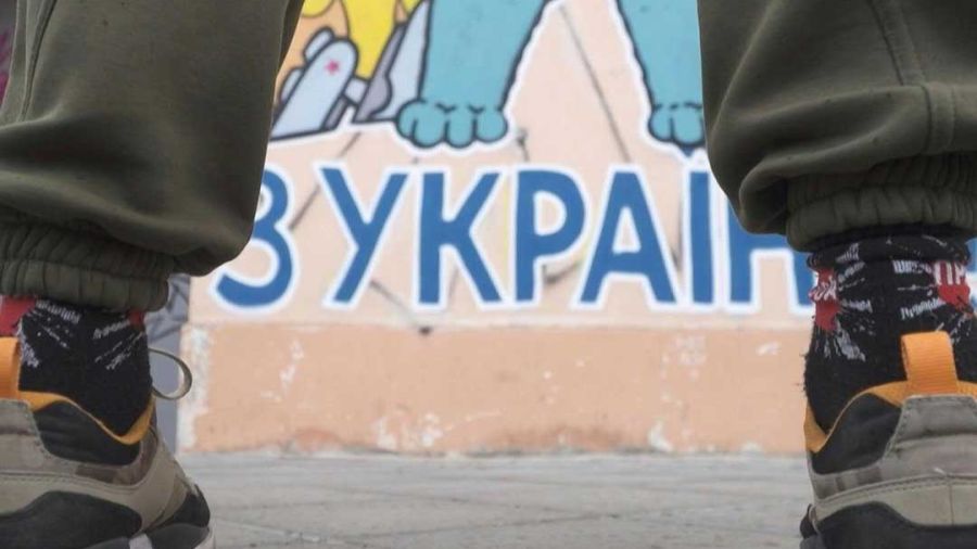 Ukraine: des grafittis de chats ornent les murs d'Odessa