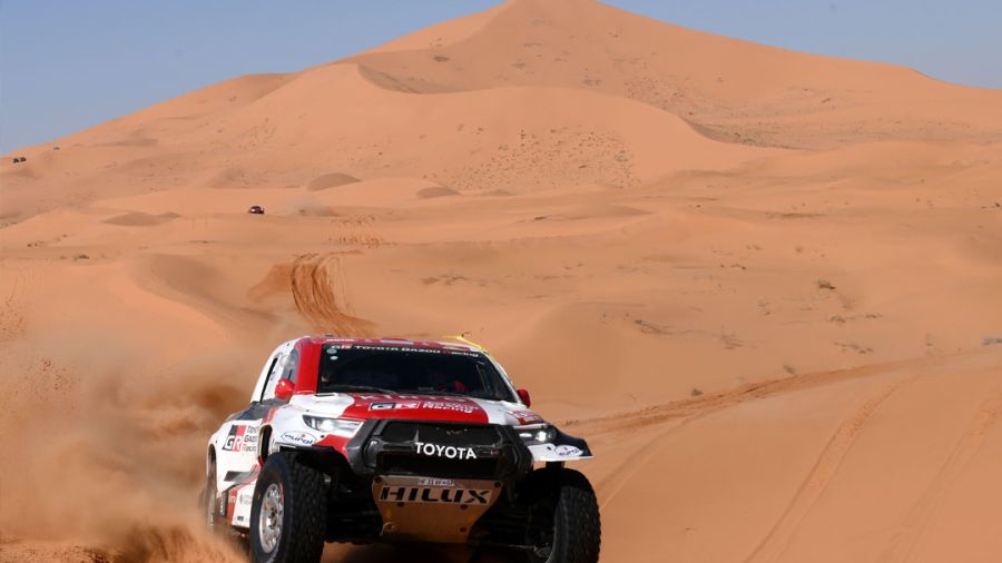 Dakar-2022: Petrucci et Lategan s'offrent la 5e étape