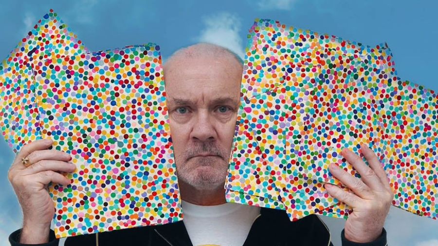 Damien Hirst brûle ses peintures dans sa galerie londonienne