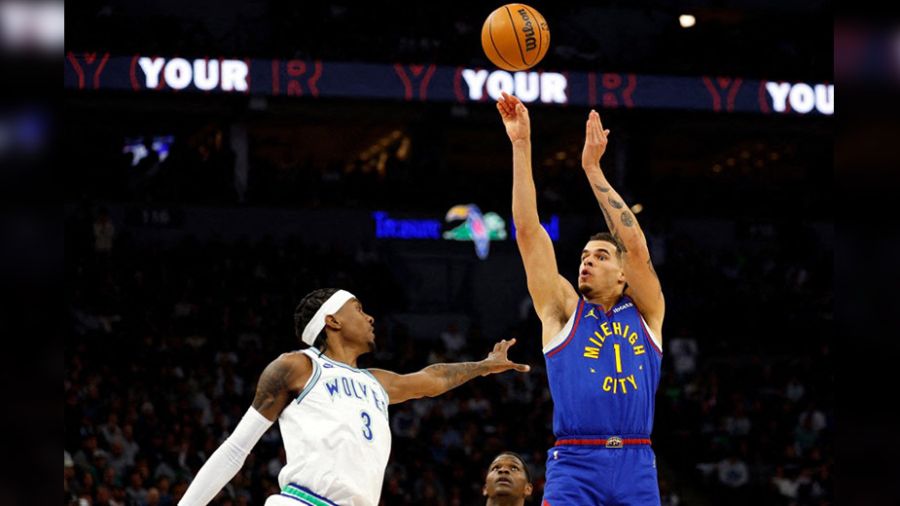 NBA: Minnesota fait douter Denver, Wembanyama plus discret