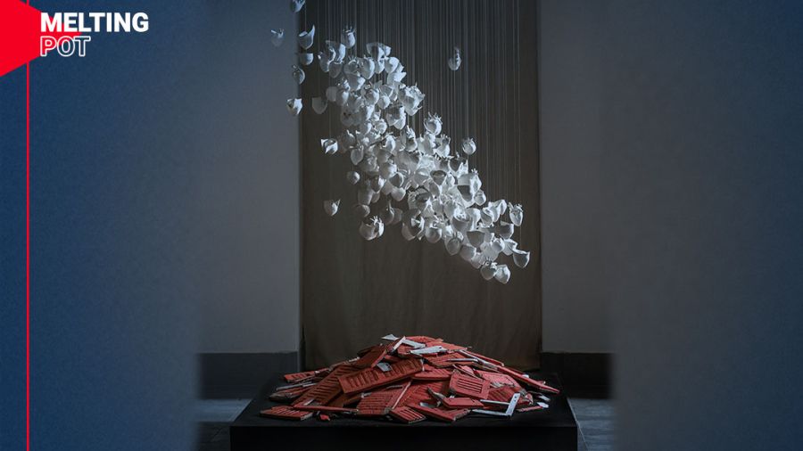 On a Sidewalk : l’installation (permanente) en céramique signée Cybelle Moutran à Beit Beirut